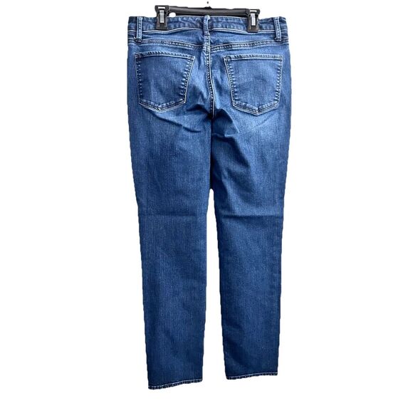 Talbots Jeans Size 4 Slim Ankle Flawless Stretch Dark Wash Blue Denim Mid Rise - Picture 3 of 10